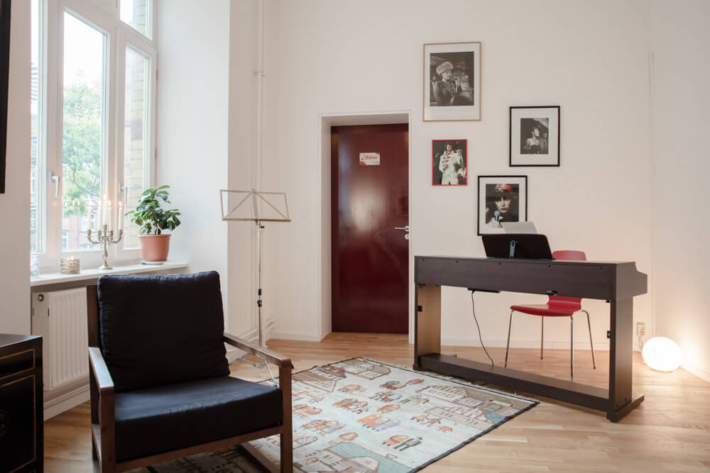 Room for singing lessons in Berlin