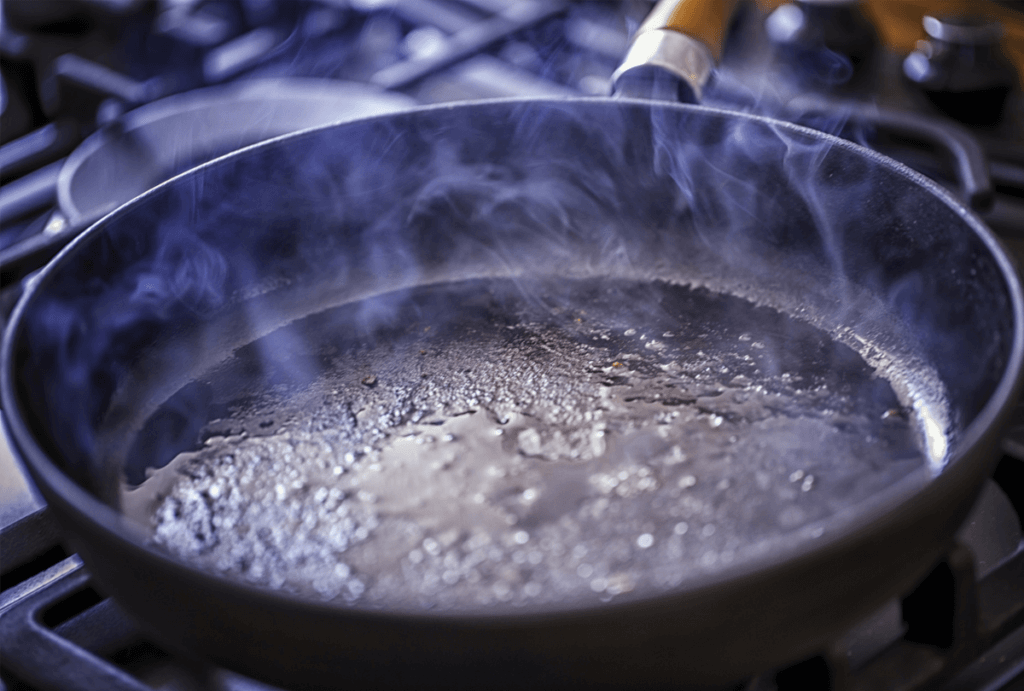 Heated pan