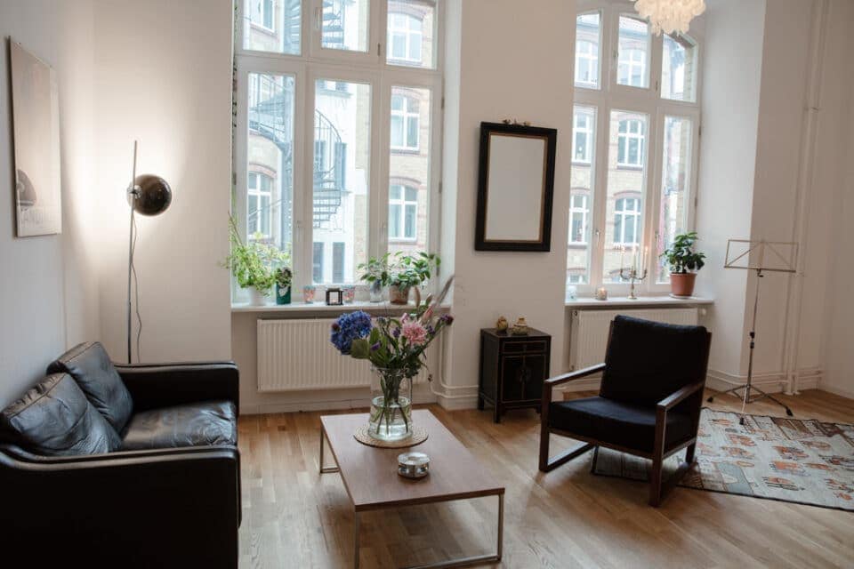 Aufnahme Innenraum des Gesangsstudios von Bernadette Kube